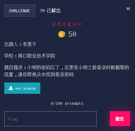 登录流量分析